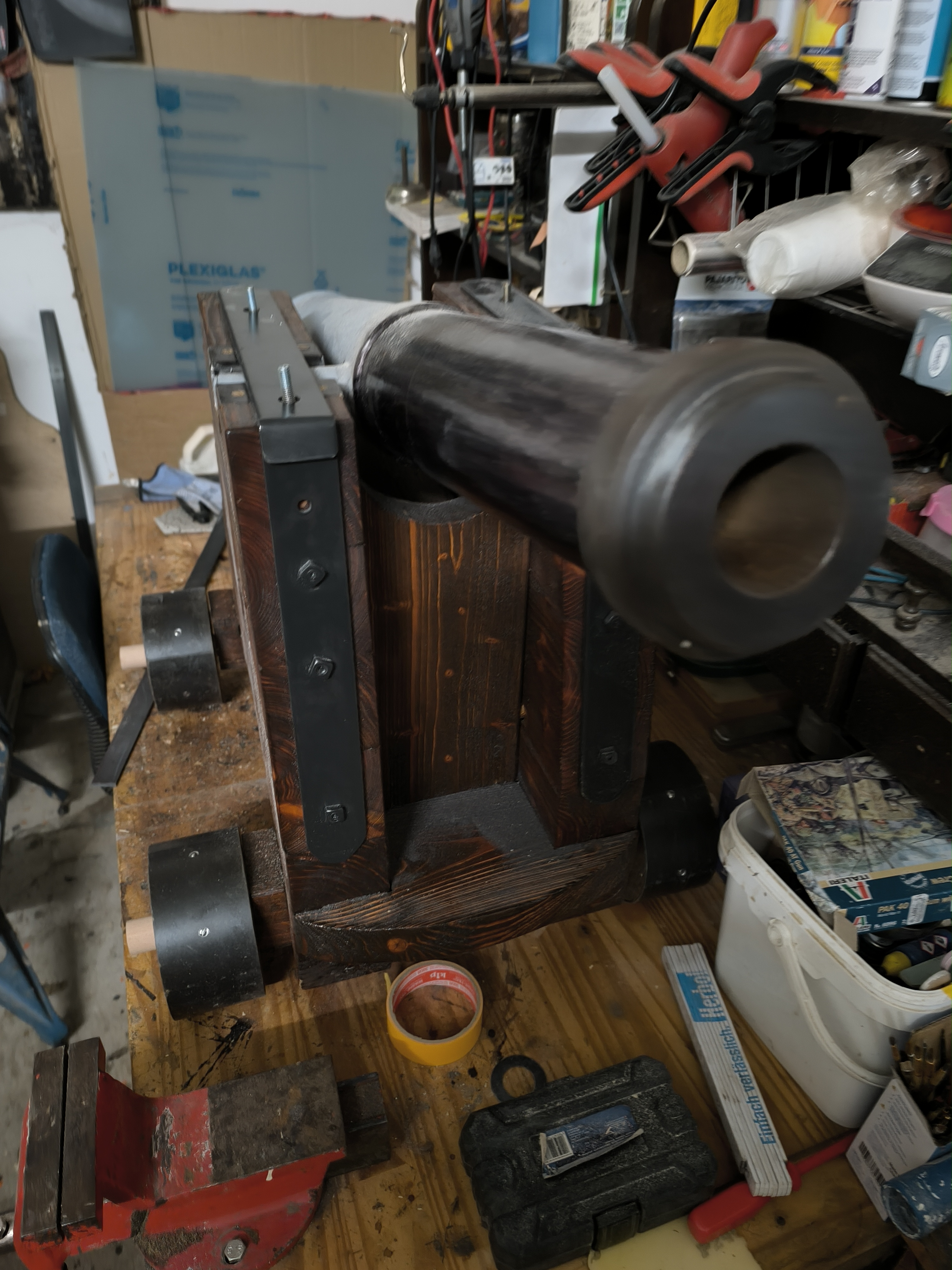 Maritime antike Kanone
