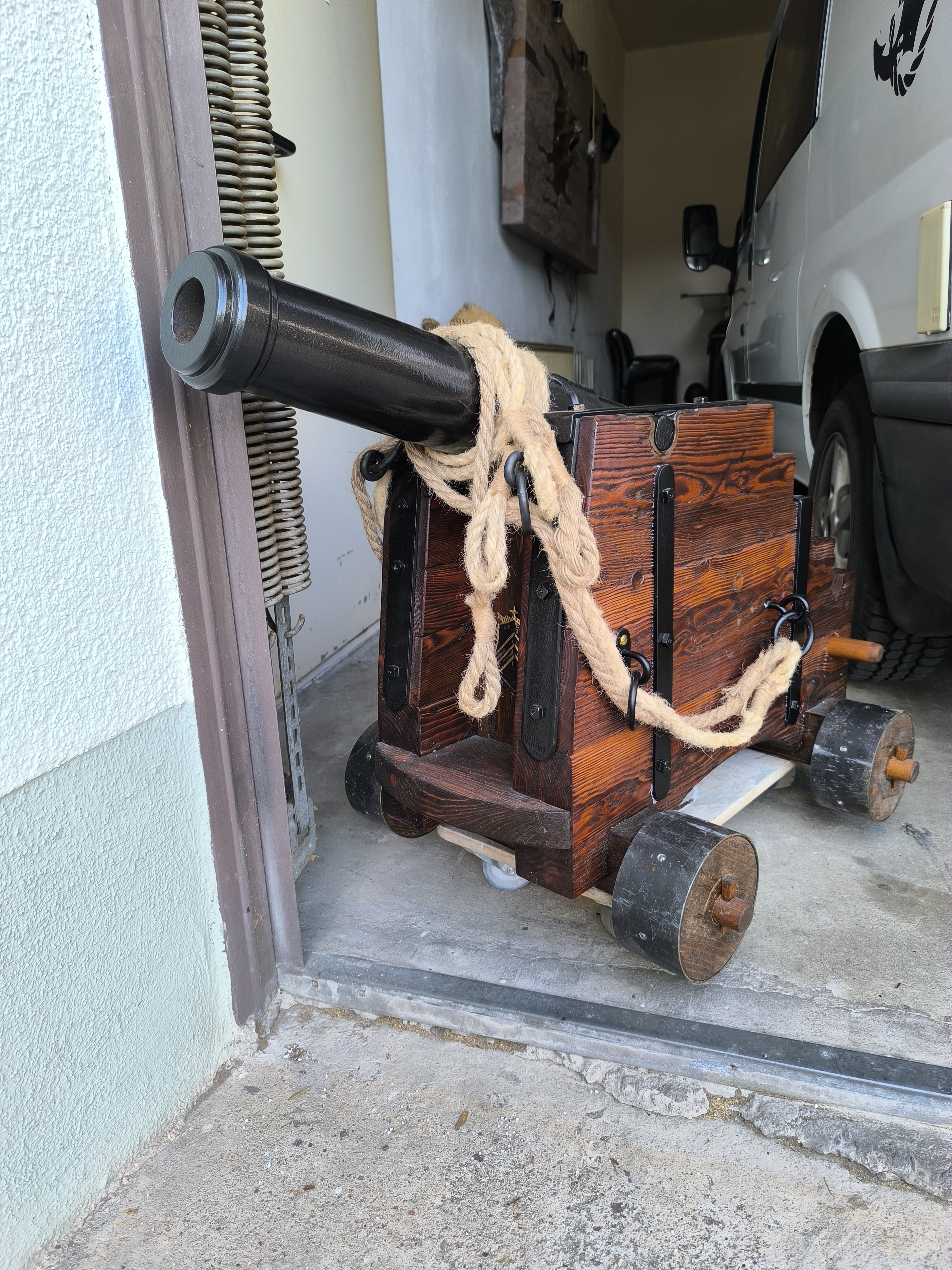 Maritime antike Kanone
